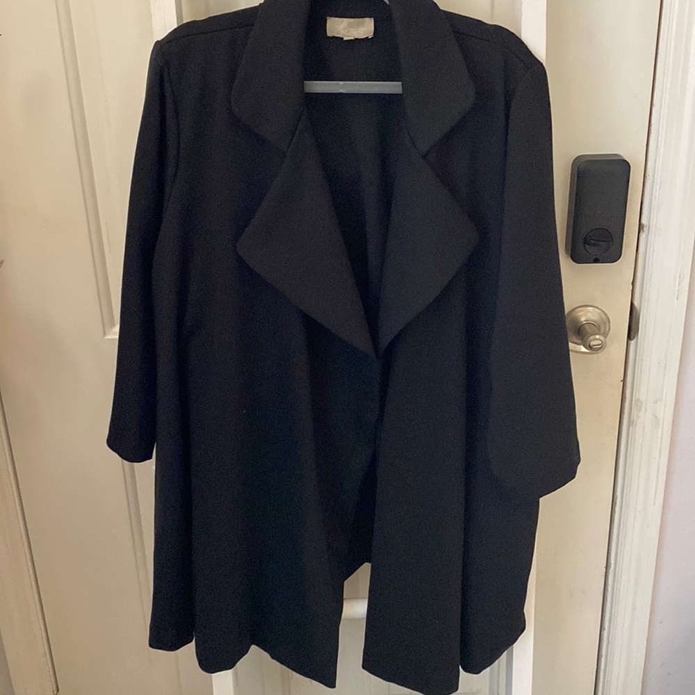 Joan Vass New York Woman Coat 3x